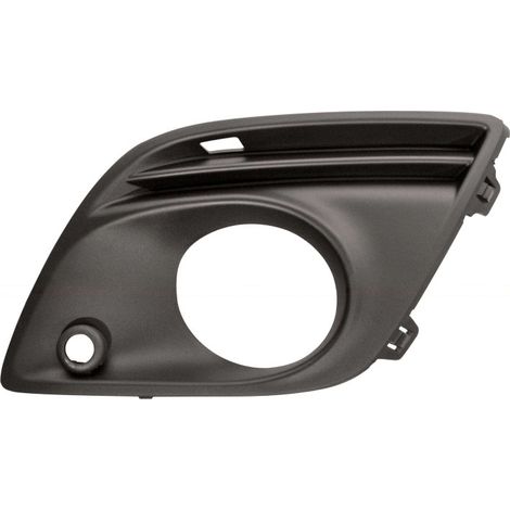 Grille de pare-choc avant gauche noire avec trou radar et trou anti-brouillard Volvo XC60 1 phase 1 2008-2012