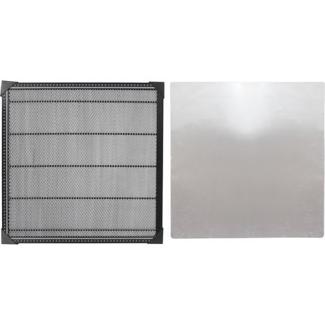 Tableau de travail en alliage d'aluminium pour graveur laser, plateau de protection de bureau pour machine de découpe (1/5)