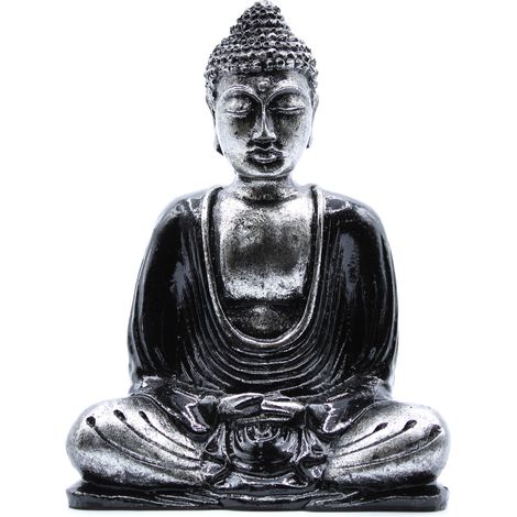 Bouddha Noir et Gris - Moyen- Vendu par 1