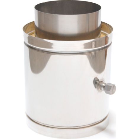 ASTEC Element mit Kondensatablauf Doppelwandig DN113-300 Schornstein Abgas Sanierung 8200-113