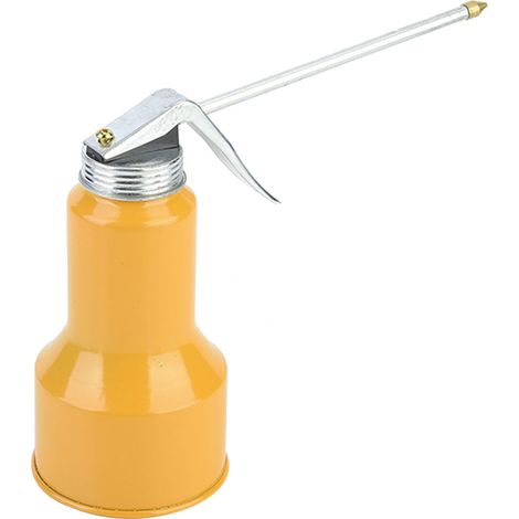 1 Pompe à huile haute pression en alliage d'aluminium avec bidon d'huile métallique (400 g) (1/5)