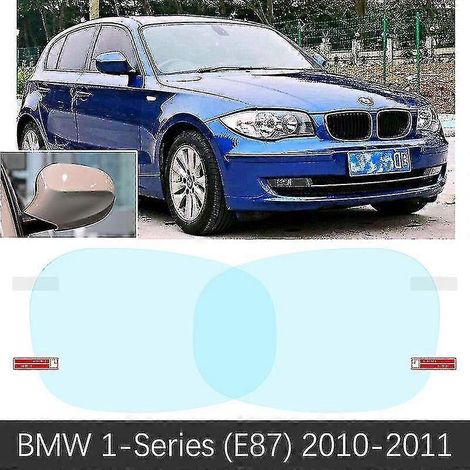 Film de protection pour rétroviseur intérieur BMW Série 1 (2005-2019) - Modèles E87, F20, E81, E82, E88 et F21 - Accessoires adhésifs anti-buée et imperméables - Série 1 E87 (2010-2011) (1/5)