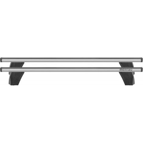 Barre portatutto MENABO Delta - BMW Serie 1 (F40), 5 porte, modello 2019+ - Alluminio Grigio - 1190 mm