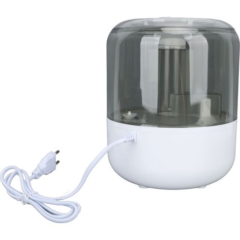 Humidificateur silencieux de bureau à double pulvérisation réglable, grande capacité 3 L, pour bureau ou chambre, prise UE 110-220 V, blanc (1/5)