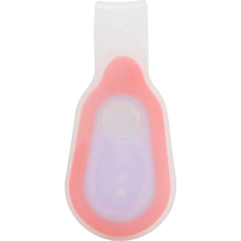 Sac à dos de cyclisme nocturne en gel silicone, lampe LED de sécurité clignotante orange pour course à pied (1/5)