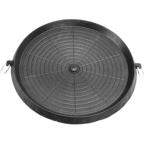 Grill Coréen Double Couche avec Trous d'Évacuation d'Huile - Chauffage Uniforme, Résistant et Facile à Nettoyer pour Barbecue Intérieur et Extérieur (1/5)