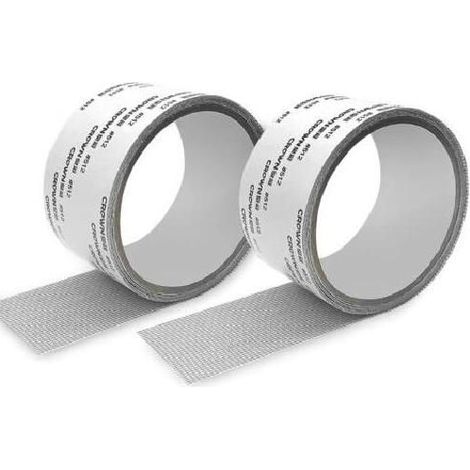Ruban Adhésif Fibre Verre 2PCS pour Réparer Moustiquaires & Mailles, Réparation Rapide des Déchirures (1/5)
