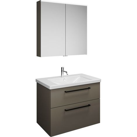 Burg Eqio SET Gris brillant/Blanc alpin GR0234D