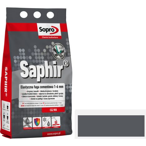 Sopro saphir fuga 66 antracite 2kg (1/3)