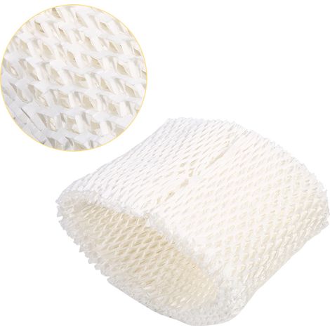 Filtre pour Humidificateur HU4801/HU4802/HU4803 - Carton Pâte Bois - Pièce Remplacement Absorbant Bactéries et Tartre - Blanc - 20cm x 13.5cm - 1 Pièce (1/5)