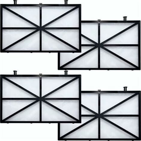 Fiitzn 9991433-R4 Lot de 4 cartouches filtrantes à ressort compatibles avec Dolphin M500, M200, M400, Wave 90, ve 65, Oasis Z5, Sigma, C3, C4, Nautilus CC Plus Robotic Pool Cleaners (1/4)