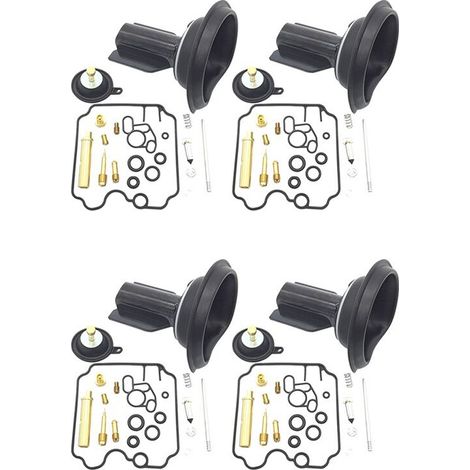 Kit di riparazione carburatore per moto, kit di revisione carburatore per XTZ750 SUPER TENERE 1989-1997, set da 4 pezzi