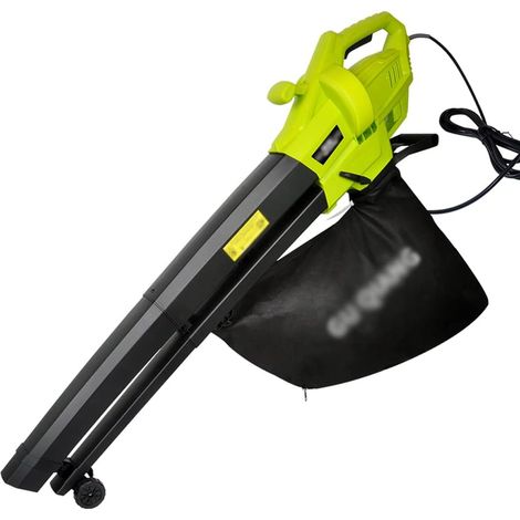 Soffiatore elettrico ad alte prestazioni con velocità variabile e turbina metallica, verde (1/5)