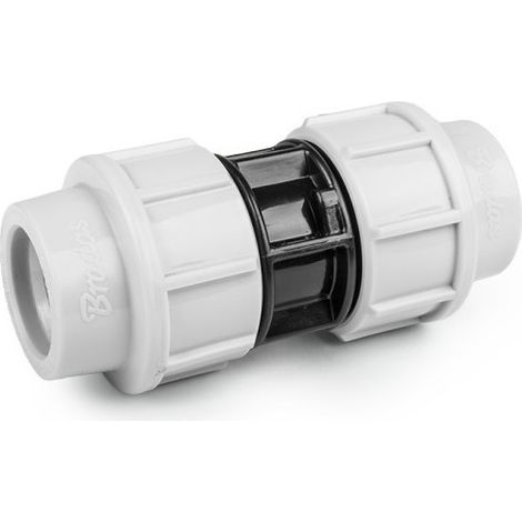 Manchon à compression PN16 pour tubes PE 25 mm (Lot de 2)