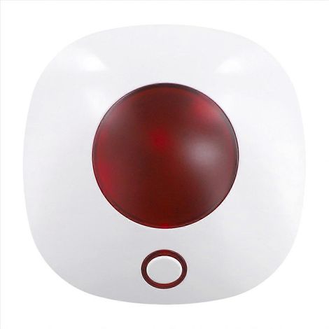 Alarme sonore et lumineuse intelligente avec WiFi 110 dB, alarme de sécurité TUYA, prise aux normes européennes. (1/5)