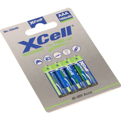 XCell Micro (AAA)-Akku NiMH 1000 1.2 V 1 St. (1/5)