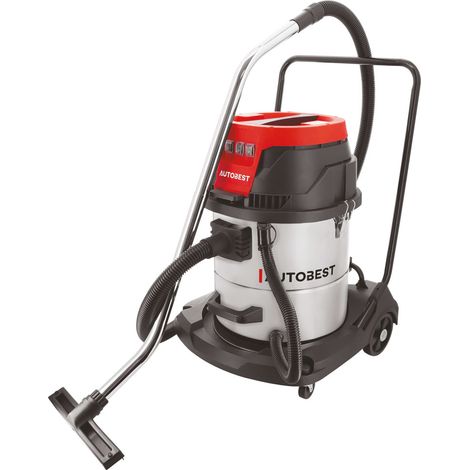 Aspirateur eau et poussières 60 litres - 3000W - 3 niveaux de puissance d'aspiration - filtre HEPA - Câble 5m - Flexible 4m (1/5)