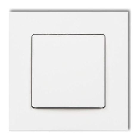 Karlik DECOvac DGV-1 prise d'aspiration blanche encastrée