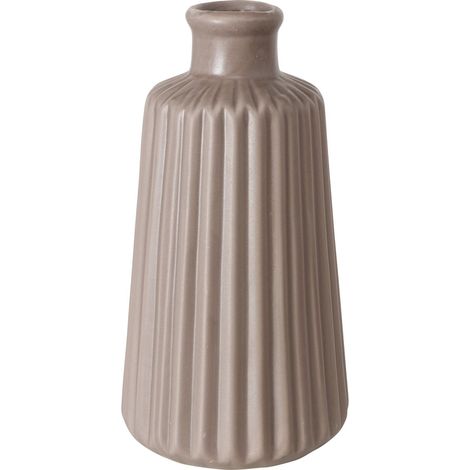 Keramikvase mit Prägung, 18 cm, ESKO