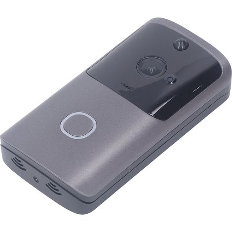 Sonnette vidéo sans fil Wi-Fi intelligente 1280x720, interphone à distance pour téléphone portable, sonnette vidéo Wi-Fi 720p