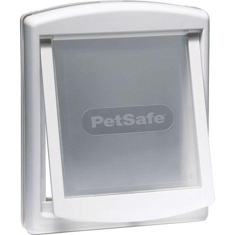 Original PetSafe Katzen- und Hundeklappe, 2 Zugangswege (Ein- und Ausgang), 15x24 cm, für Innen- und Außenbereich