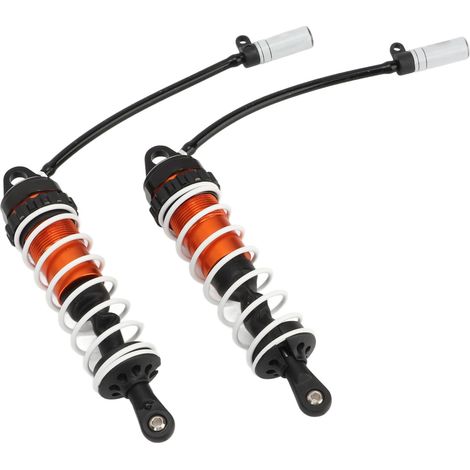 Zwei höhenverstellbare vordere Stoßdämpfer für ferngesteuerte Autos, aus Aluminiumlegierung, passend für ZD Racing 07 1/7 ferngesteuerte Autos. (1/4)