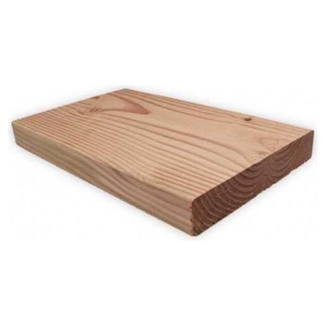 Sud Bois – Lame de terrasse Douglas 45x220mm – Longueur 4m – Qualité 2nd choix – Traitée naturellement pour extérieur (1/2)