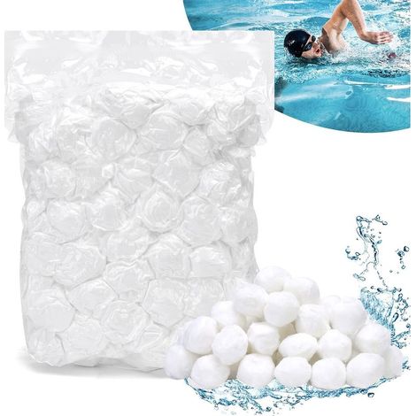 Cyclingcolors – 700g Poolfilterball – Optimale Filtration für Roboter und Sauger – Umweltfreundlich und recycelbar – 700g Beutel (1/5)