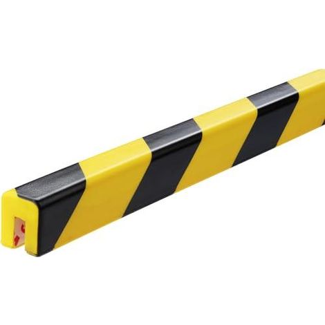 Durable 1127130 protector de borde amarillo negro 1000 mm