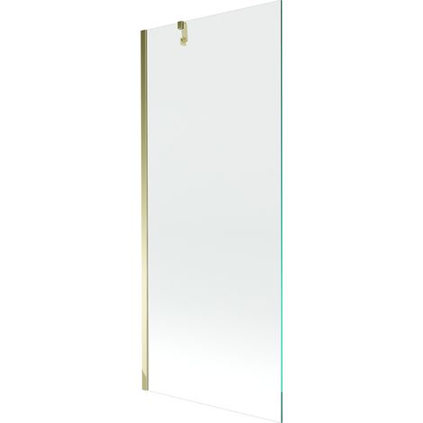 Mexen Next pannello doccia a un'anta 80 x 150 cm, trasparente, dorato - 895-080-000-00-00-50 (1/5)