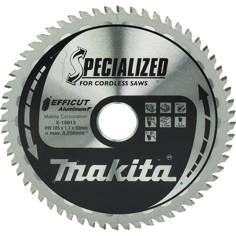Makita EFFICUT Hoja de sierra 185x30x60 - E-16813