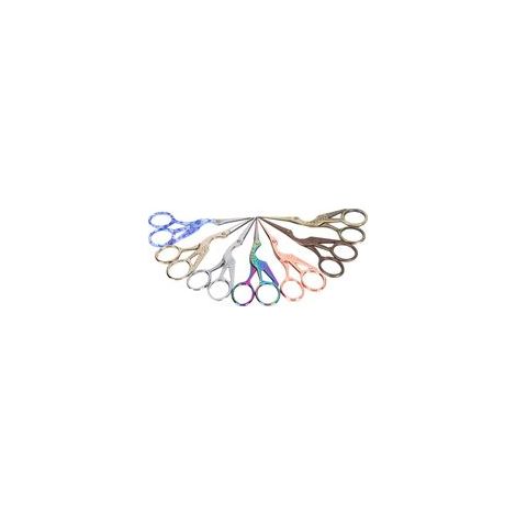 Ciseaux en forme de grue (lot de 7), style rétro, pour broderie, couture, fil à coudre, thé, 11,4 cm (4,5 pouces). (1/5)