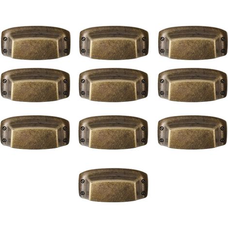 Poignées ergonomiques de forme curviligne pour les entrées de tiroirs offrant un look traditionnel et une construction solide pour les armoires résidentielles Bowgrip (1/5)