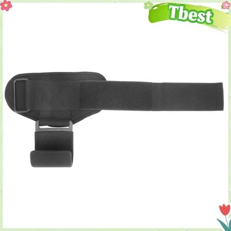 Tbest Crochet de soutien d'haltérophilie Crochet de Traction d'Haltérophilie Sport sport module Crochet de rangée noir (1/5)