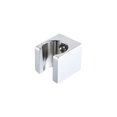 Support Douche Tout en Laiton Support Douchette Mural Support Pommeau de Douche pour Baguette de Pulvérisateur à Main Pour Salle de Bain Chrome (1/5)