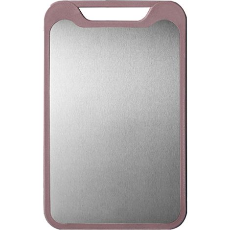 1 Planche à découper, double face, acier inoxydable, plastique, adhésive, grande taille, cuisine (1/5)