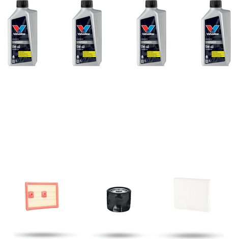 Kit tagliando 3 FILTRI e 4L OLIO compatibile con Vw Golf VII (5G1/BA5) 1.4 TSI 81kw Dal 2013 (1/5)