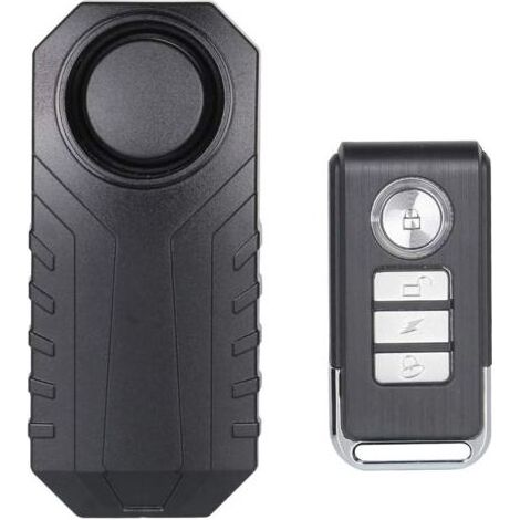 Ahlsen Alarme Vélo, Antivol pour Véhicules Moto Moto avec Télécommande, 113 DB Super Fort (Pack De 1) (1/5)