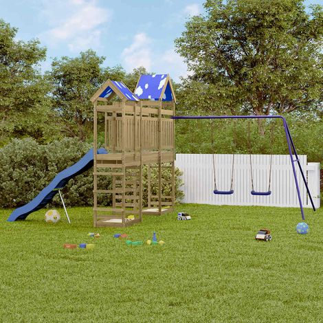Outdoor Playset Impregnated Wood Pine vidaXL (1/5)