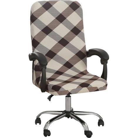 Universal Stretch Office Chair Cover Washable Microfiber Printed Office Chair Cover Stretch Armchair Covers Comfortable Executive Chair