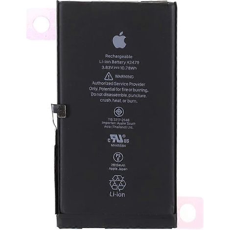 Autocollant de remplacement pour batterie rechargeable Li-ion OEM 2815 mAh pour iPhone 12/12 Pro 6,1 pouces (1/5)