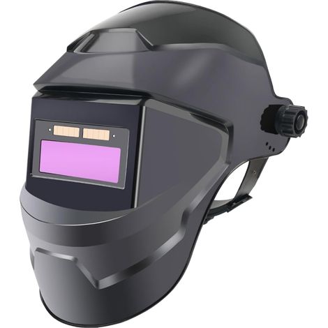 Caschi per saldatura con luce auto-oscurante a colori reali, caschi per saldatura ad energia solare per accessori per saldatori