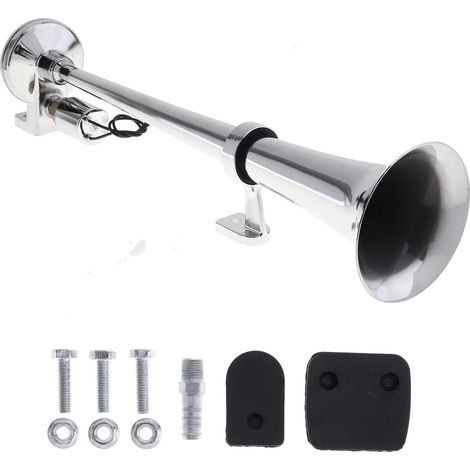 44CM/17 Inch 12V / 24V Klaxon pneumatique 150 dB super fort pour camion, bateau, train (1/5)