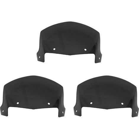 3 cupolini per faro moto, parabrezza, marroni trasparenti per YBR 125 2014-2017