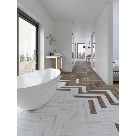 Carrelage effet bois Love Affairs Timber Strip 50x10cm - Boîte de 0.79 m2 (1/3)