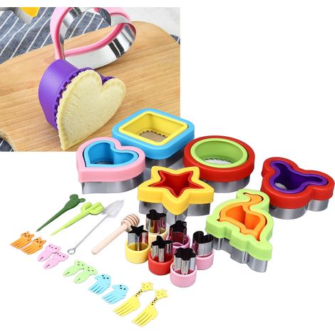 Pocket-Sandwich-Set, Schneideset zum Verschließen der Ränder und Befüllen, farbenfrohe Schachtelverpackung (1/5)