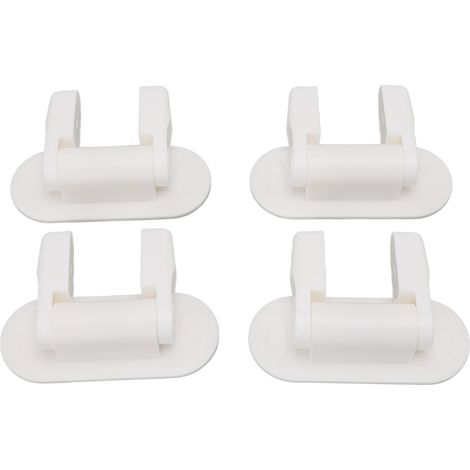 4 Verrous de sécurité enfant pour poignée de porte, anti-ouverture bébé, loquet protecteur maison, 4 pièces (1/5)