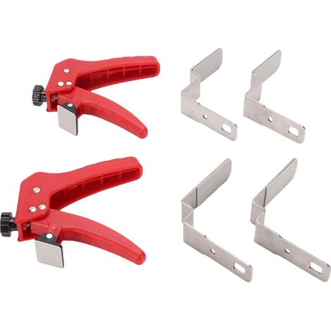 Ensemble de 2 pinces fixation réglables pour tiroirs, outil (1/5)