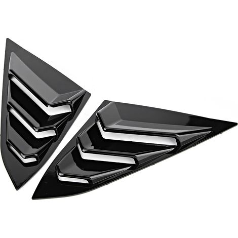 Honda Civic 2016-2019 Déflecteur d'air Arrière Fenêtre Sortie Ventilation Garniture Aileron (1/4)