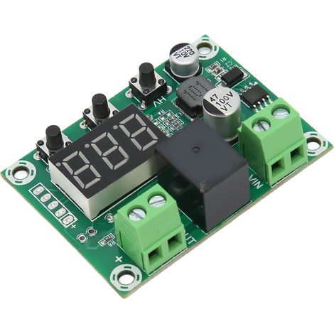 Module de charge avec affichage numérique LED, protection contre les surtensions et les sous-tensions, carte de protection de chargeur de batterie DC 6V-80V